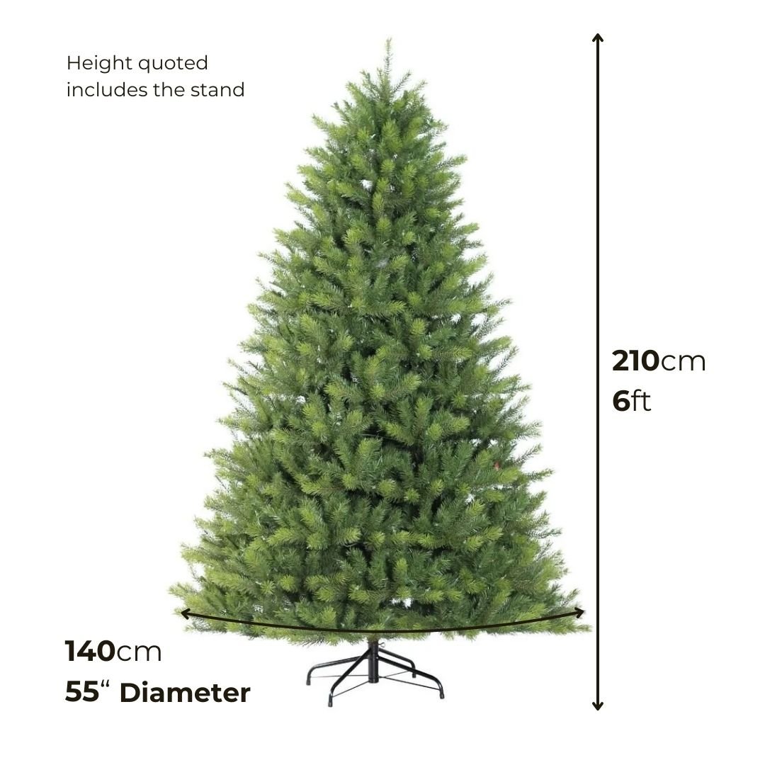 Artificial Christmas Tree - 6ft Kensington Fir Christmas Tree