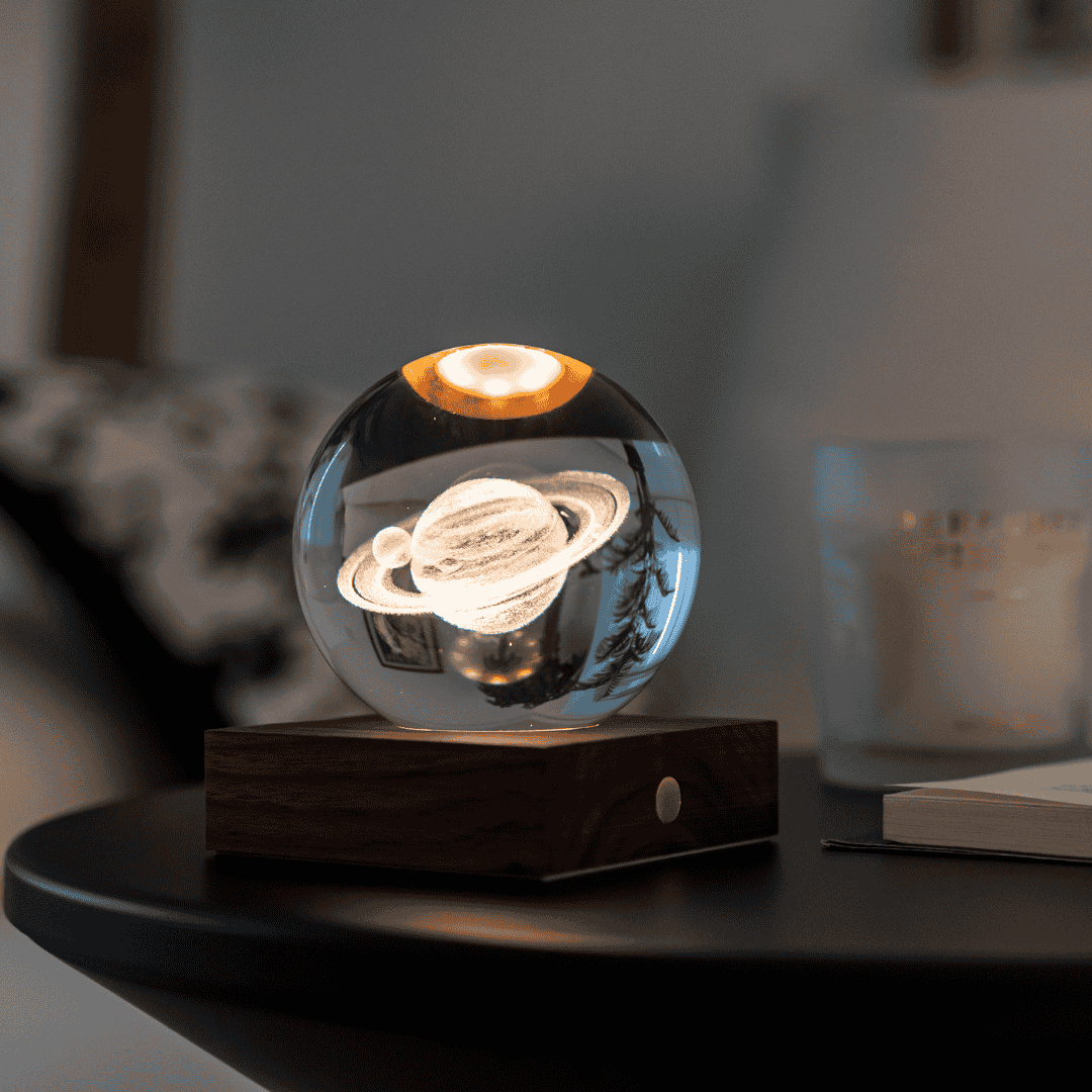 Amber Crystal Light - Saturn