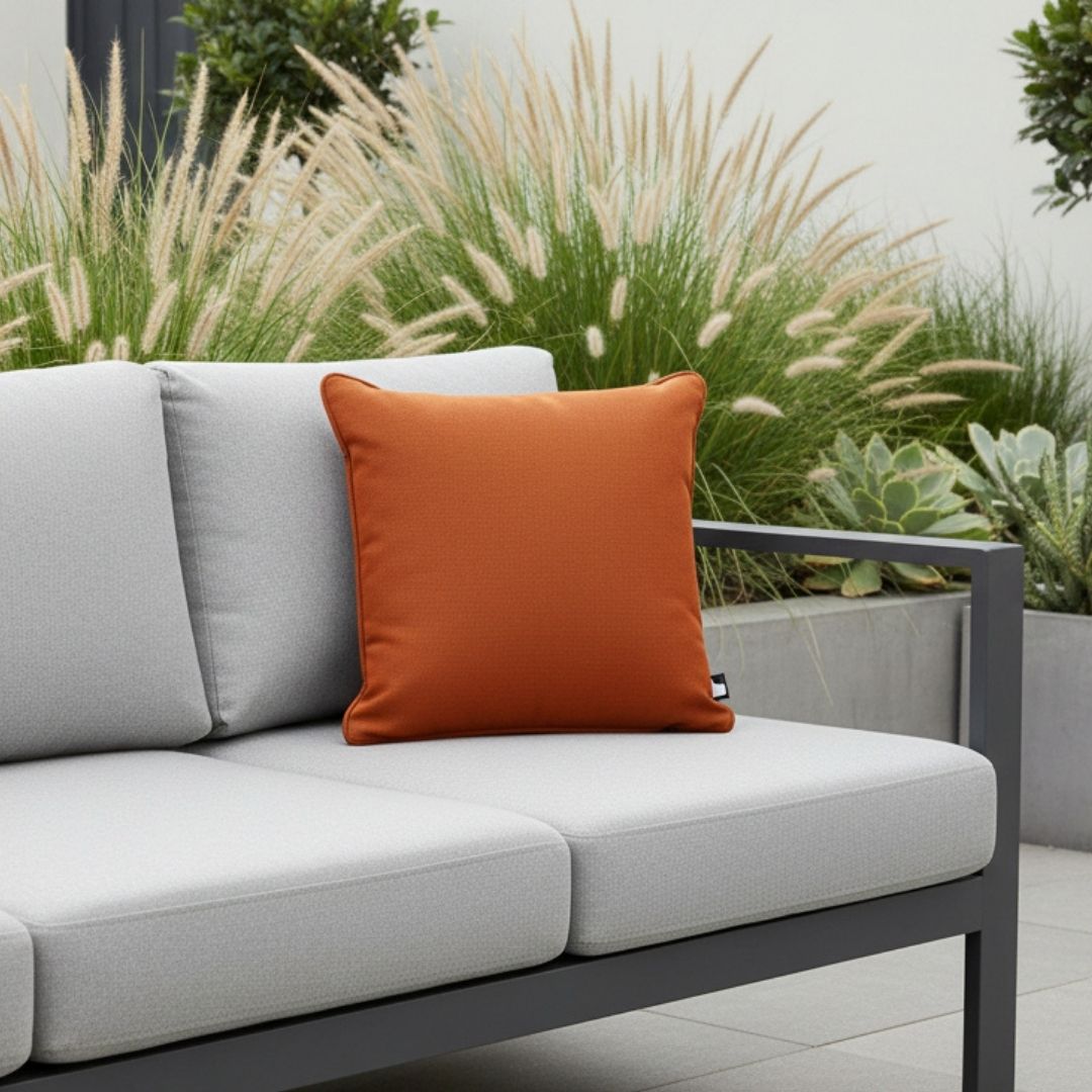 B Outdoor Cushion - Rustic Orange