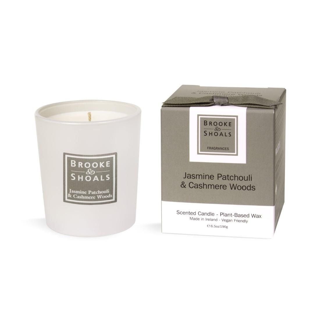 Brooke & Shoals Candle - Jasmine Patchouli & Cashmere Woods