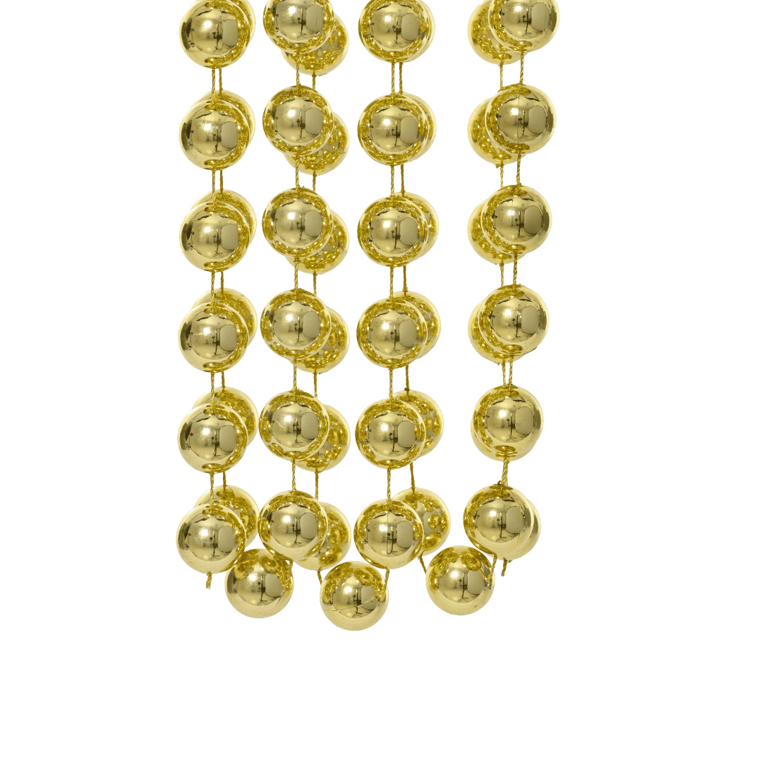 Christmas Bead Garland XXL Gold