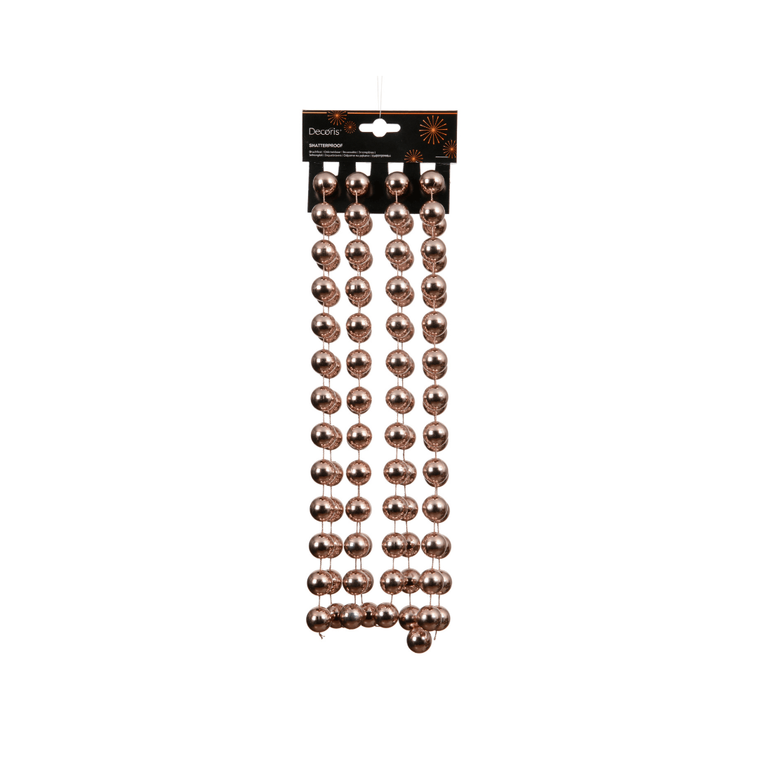 Christmas Bead Garland XXL Peach
