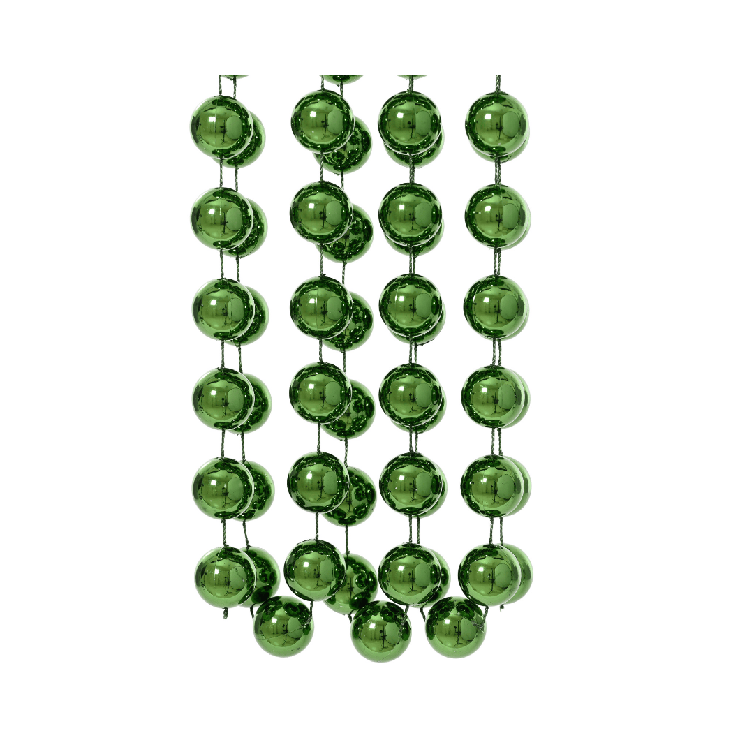 Christmas Bead Garland XXL Pine Green