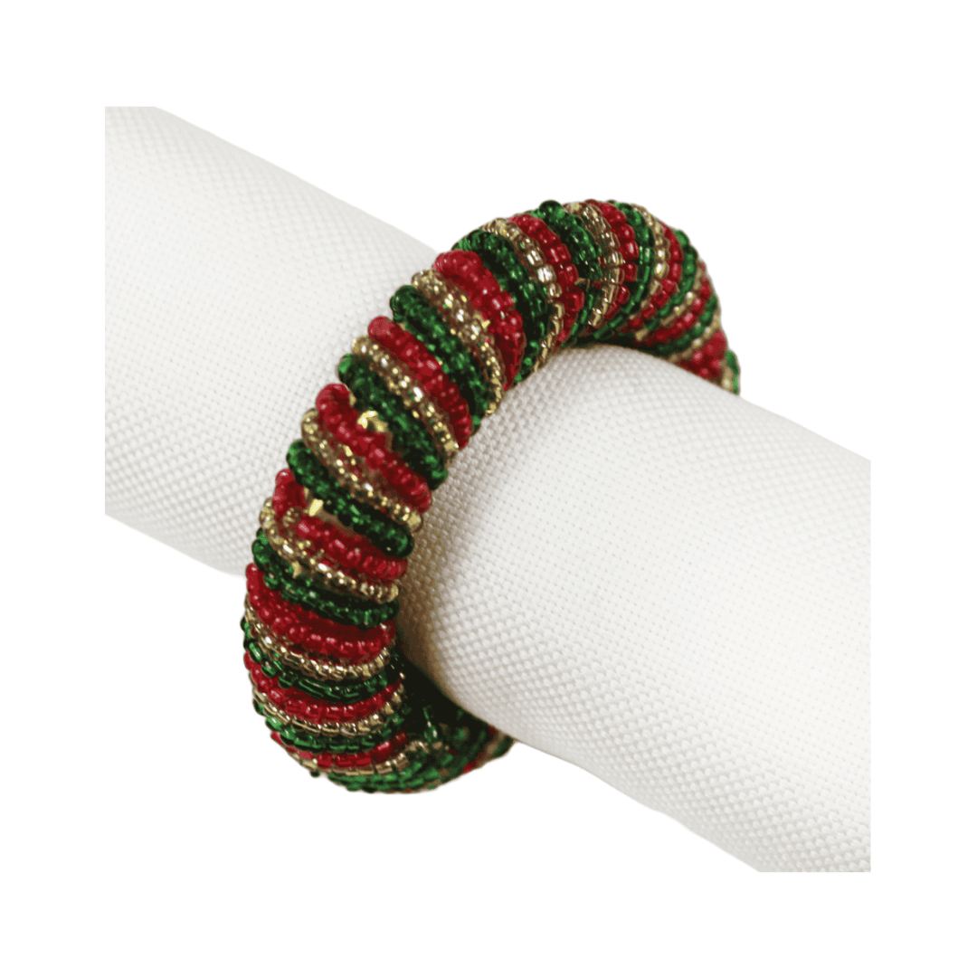 Christmas 'Tinsel Twist' Napkin Ring