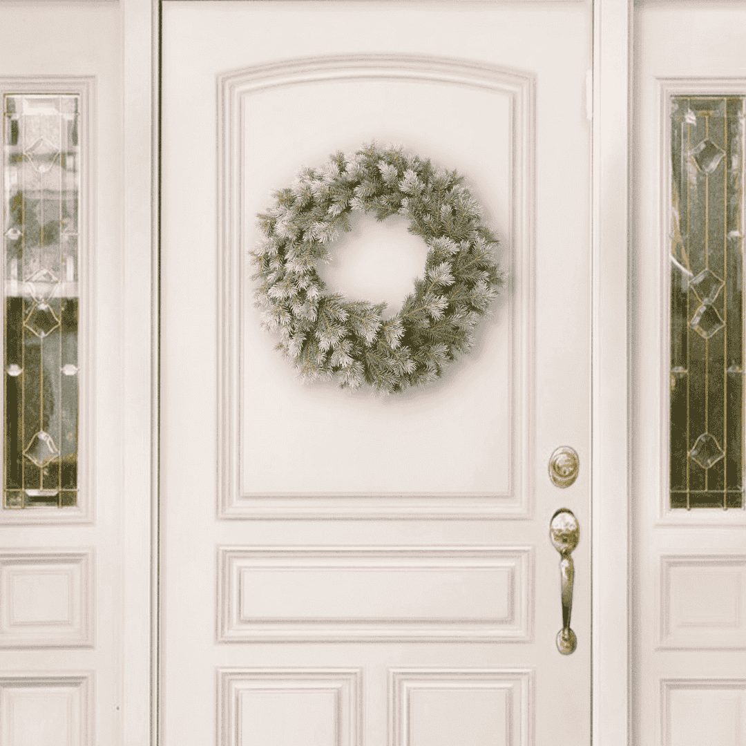 Christmas Wreath Woburn Fir Blue