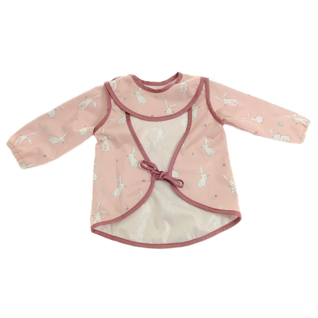 Coverall Feeding Bib Bunnies