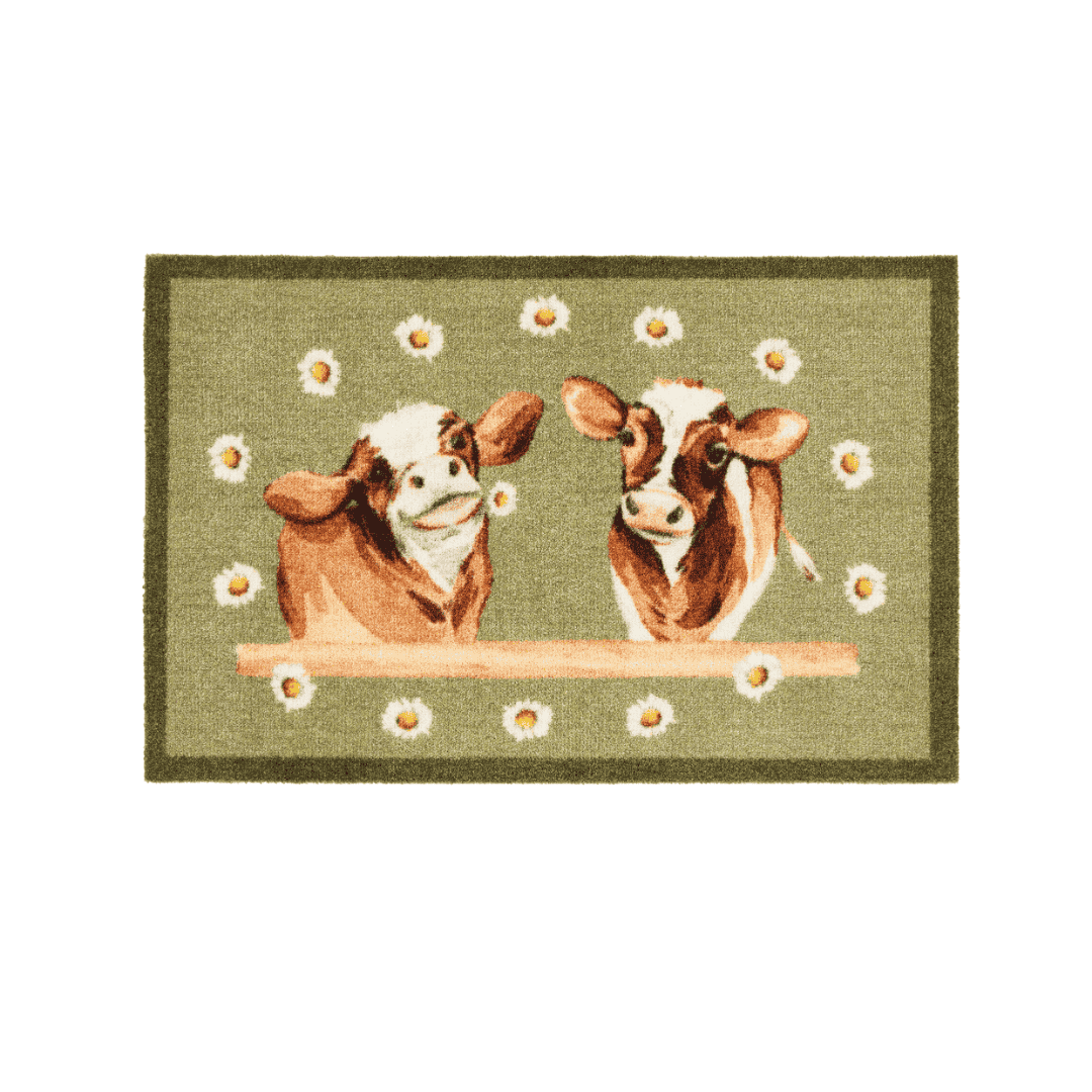 Door Mat Daisy Cow