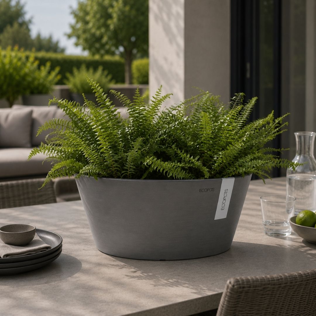 Ecopots Frankfurt 40 Grey