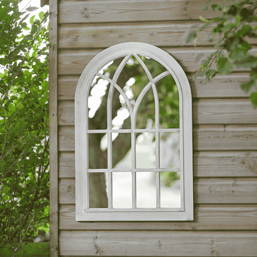 Eden Home & Garden Mirror - Silvergris