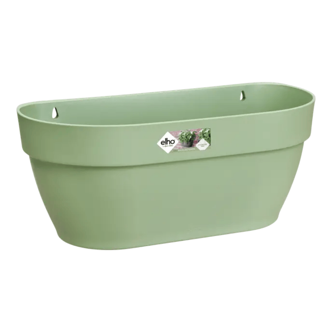 Elho Vibia Campana Wall Basket Pistachio Green