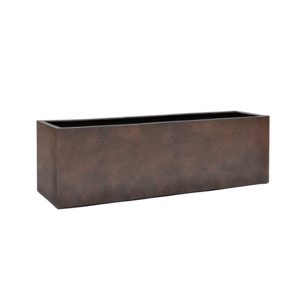 Eschbach Box Planter - Rust Brown