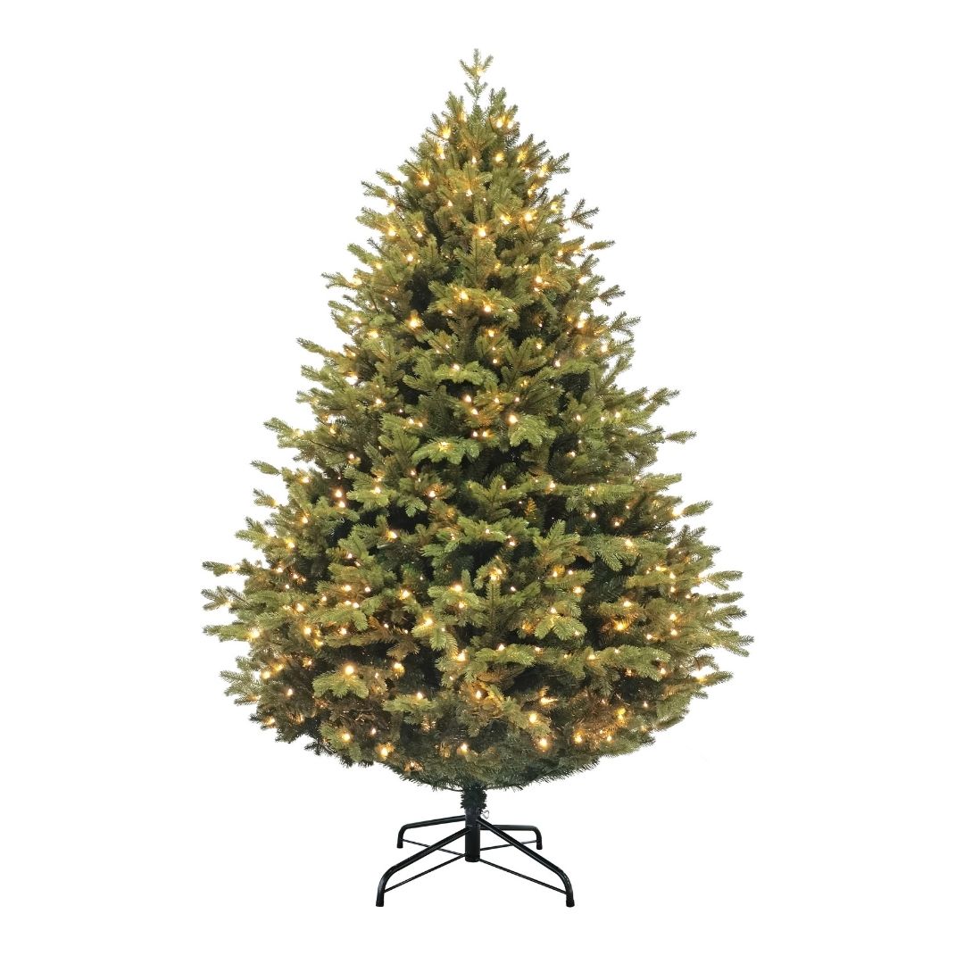 7.5ft Highbridge Fir Pre-Lit Artificial Christmas Tree