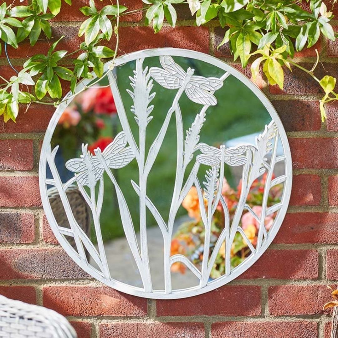 Home & Garden Mirror WingFlection - Silvergris