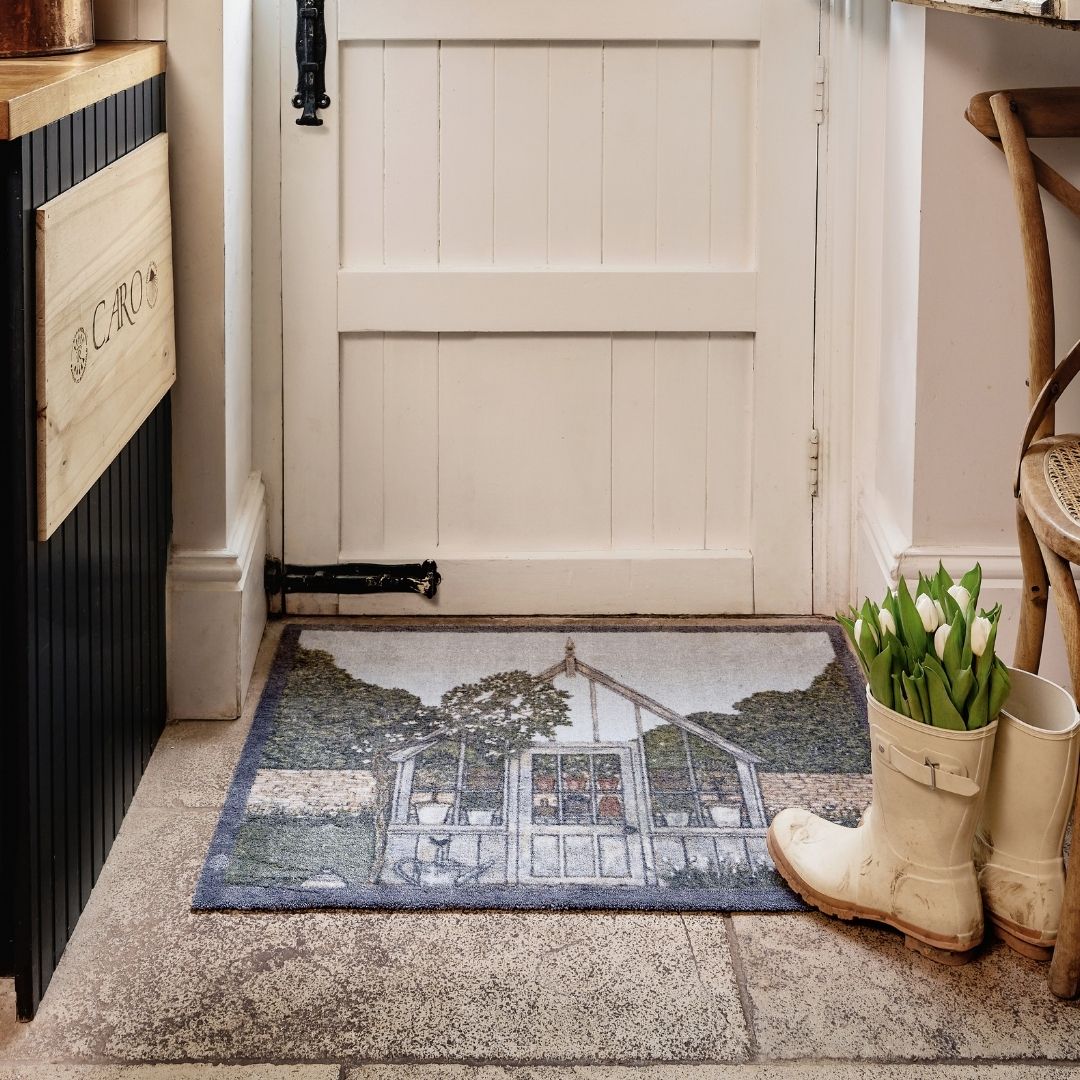 Hug Rug Doormat Aura Green House