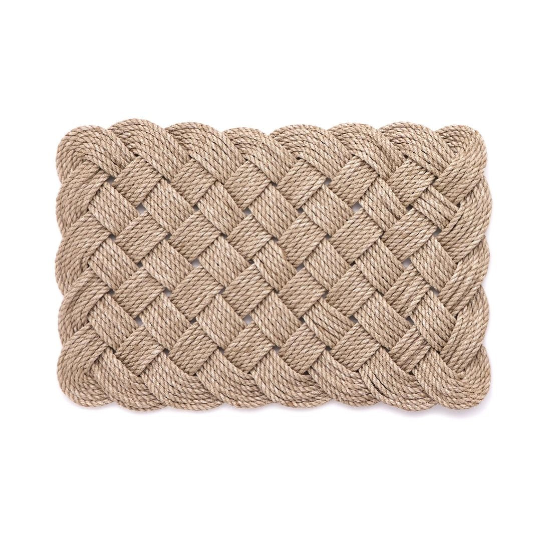 Doormat Lover's Knot - Sand