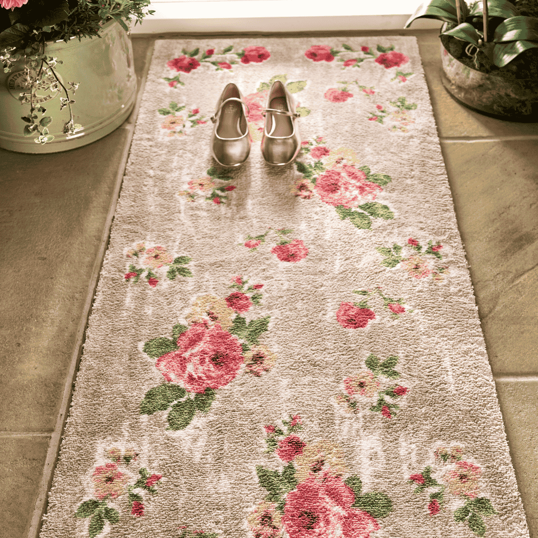 Hug Rug Runner Vintage Rose