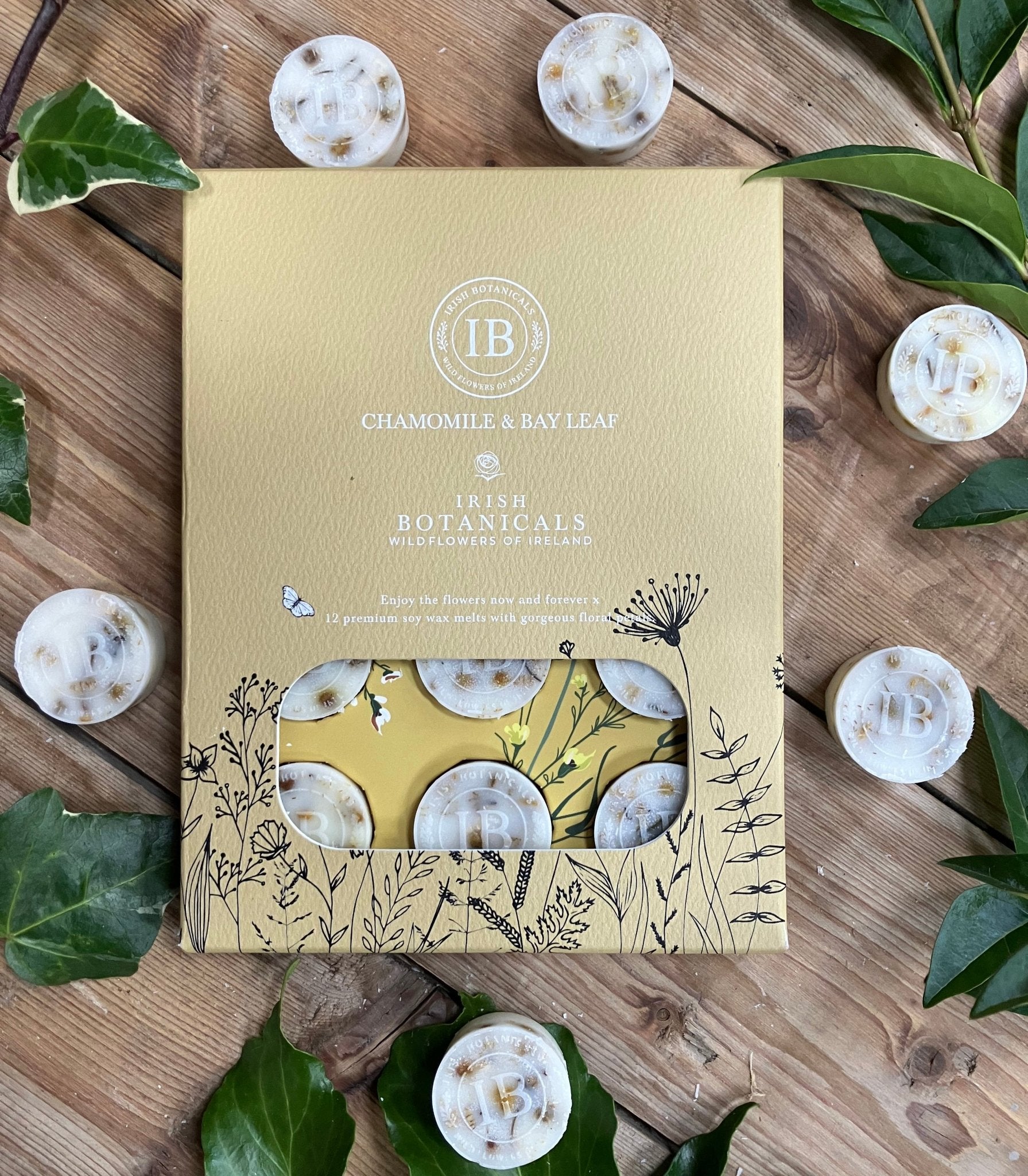 Irish Botanicals Chamomile And Bay Leaf Wax Melts