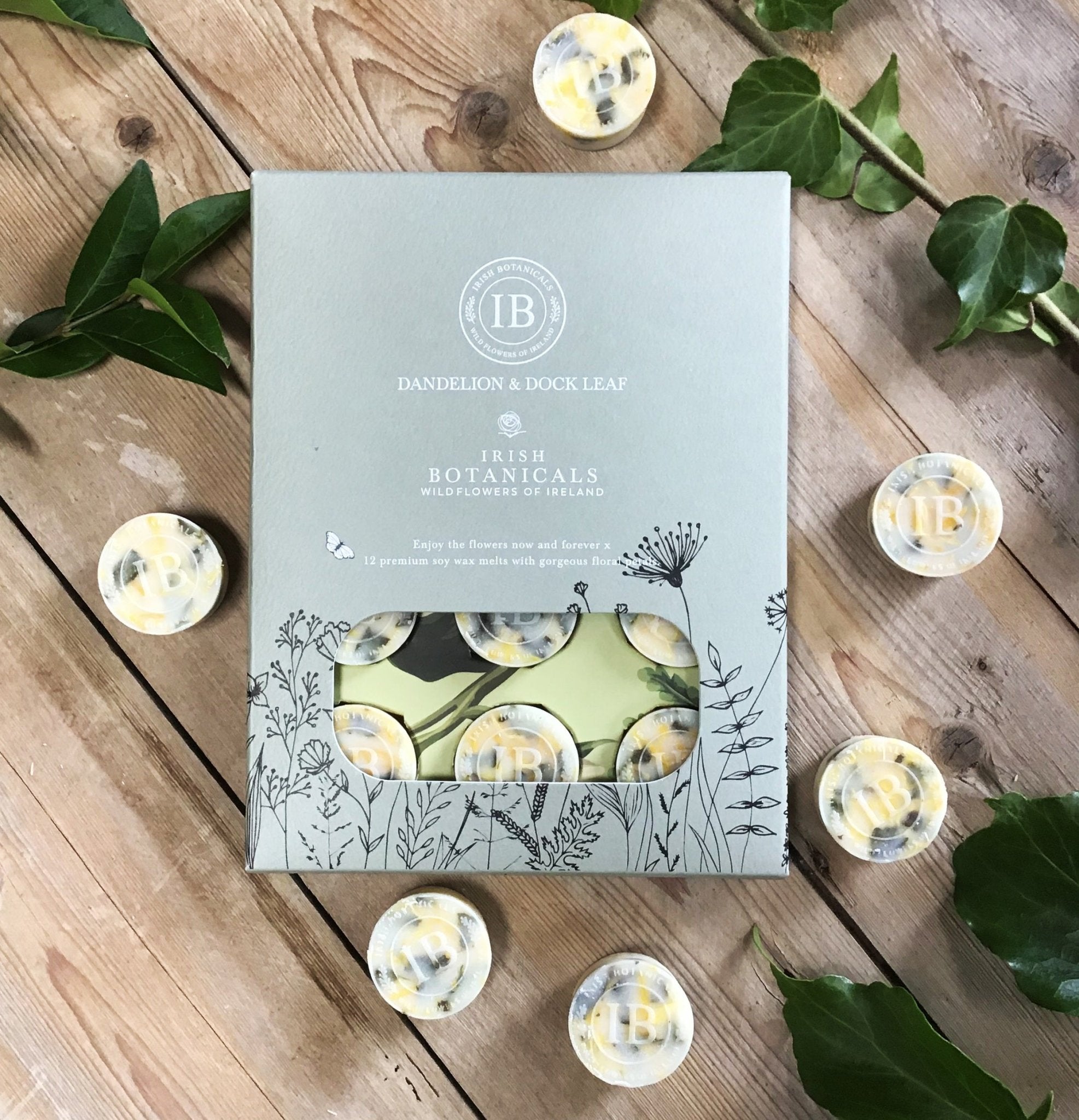 Irish Botanicals Dandelion Dock Leaf Wax Melts