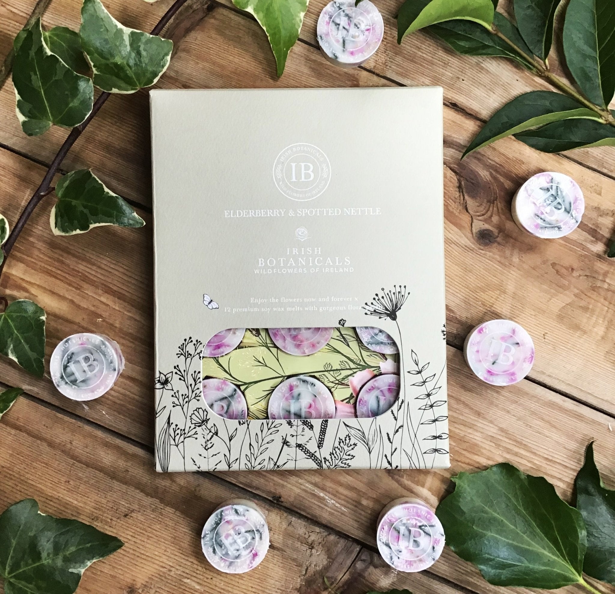 Irish Botanicals Elderberry And Nettle Wax Melts