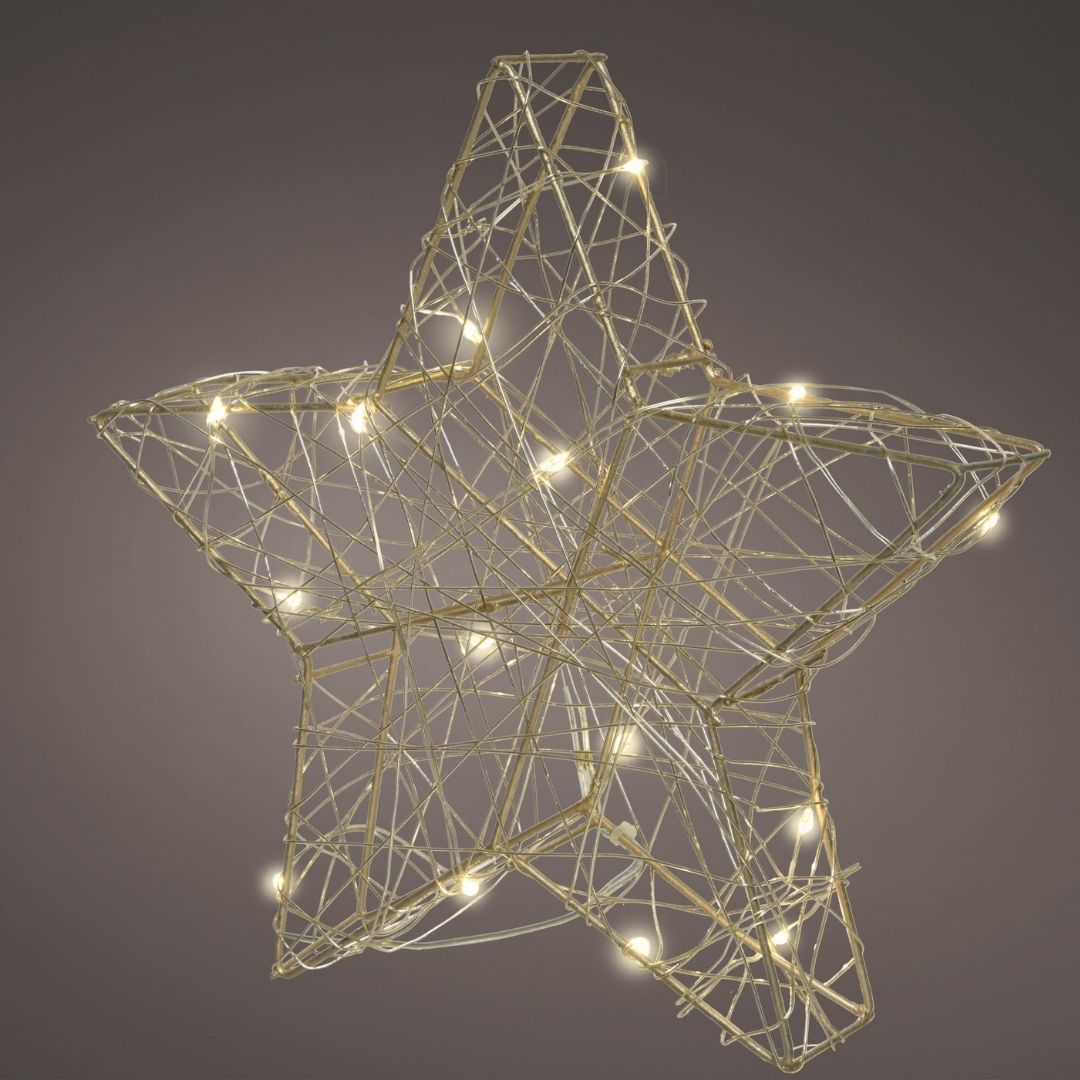 Christmas Micro LED Wire Star