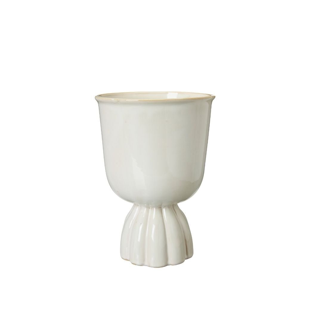 Martina Indoor Pot Off White