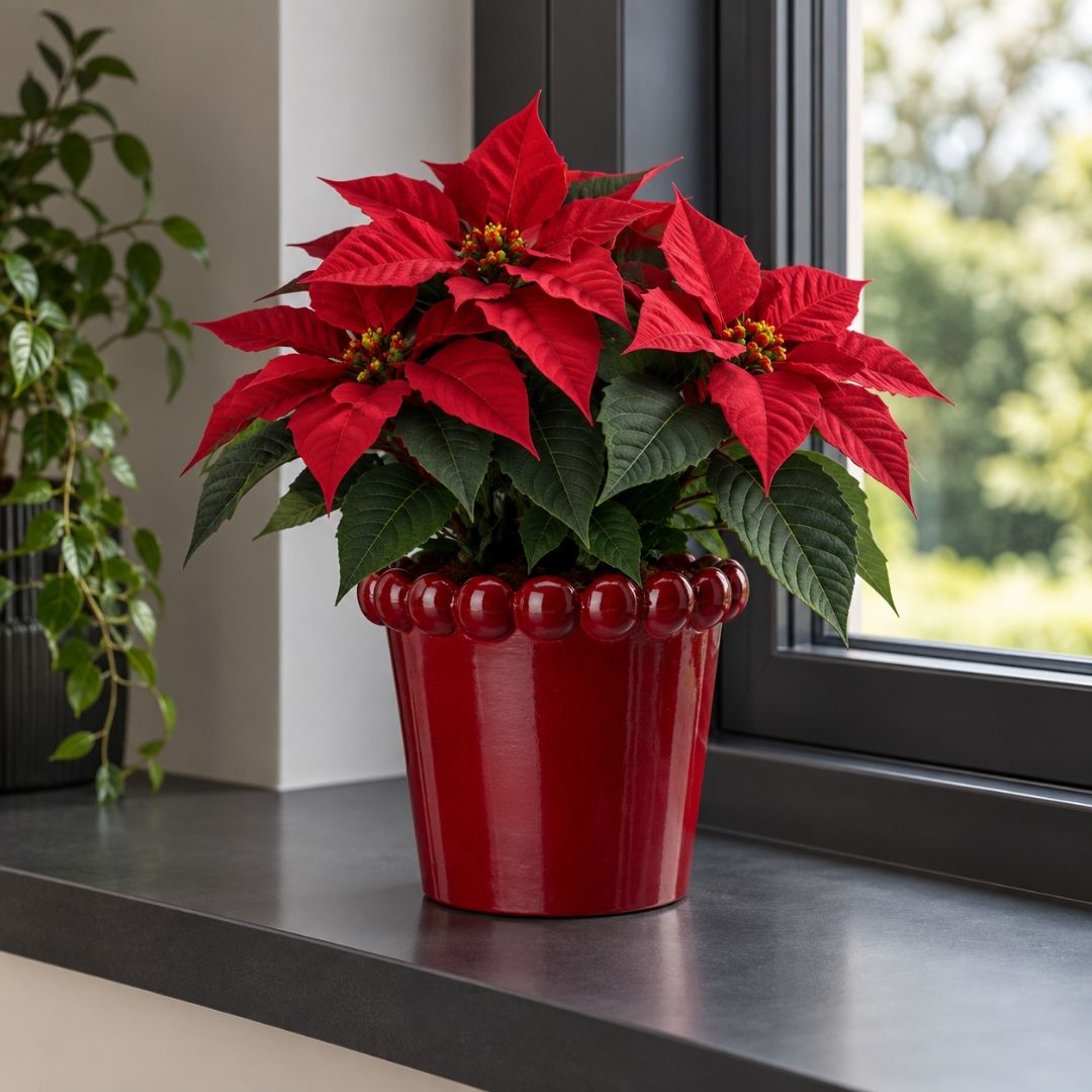 Mary Indoor Pot Red