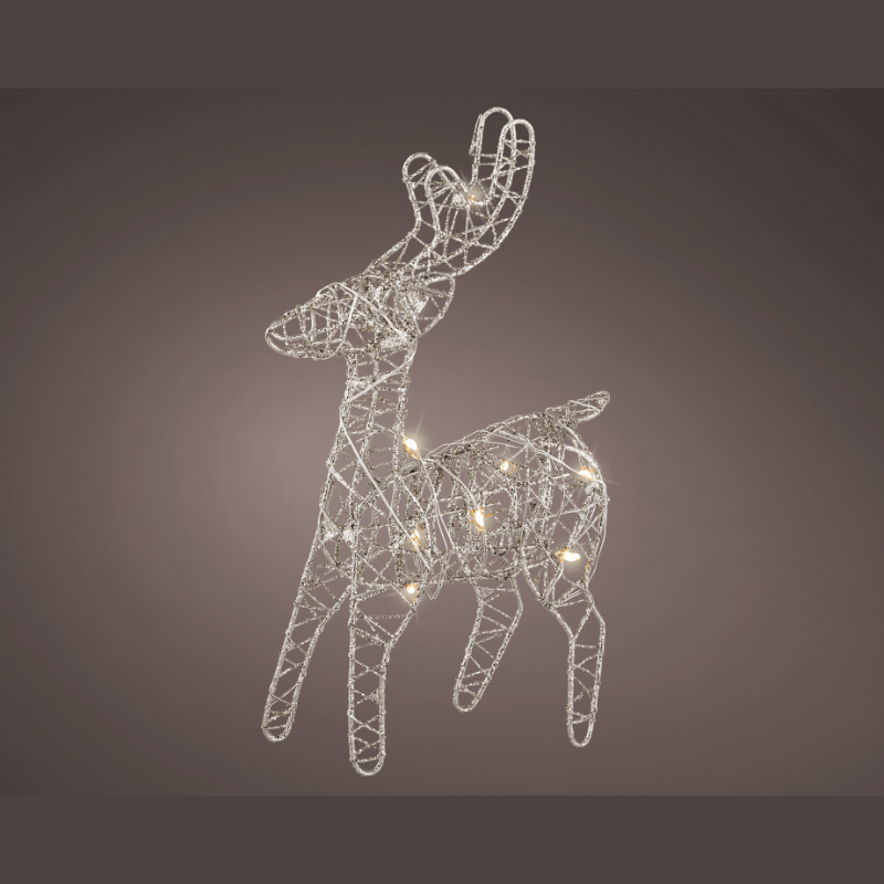 Micro LED Wire Reindeer - Small