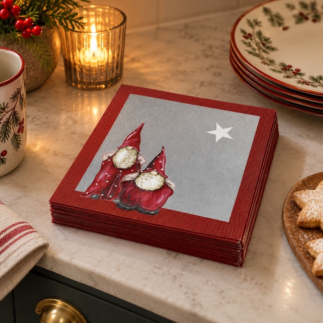 Christmas Paper Napkins Elmer & Max