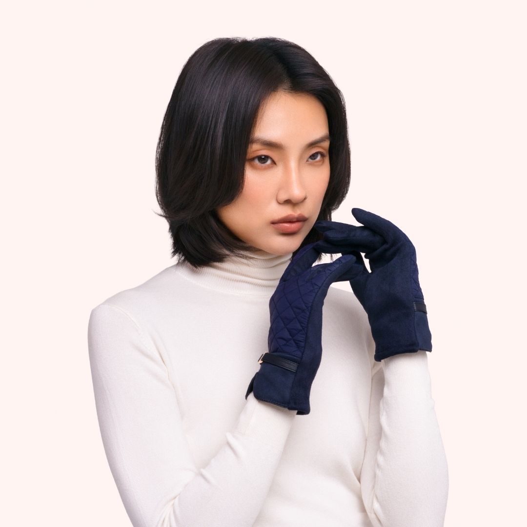 Penelope Gloves - Blue