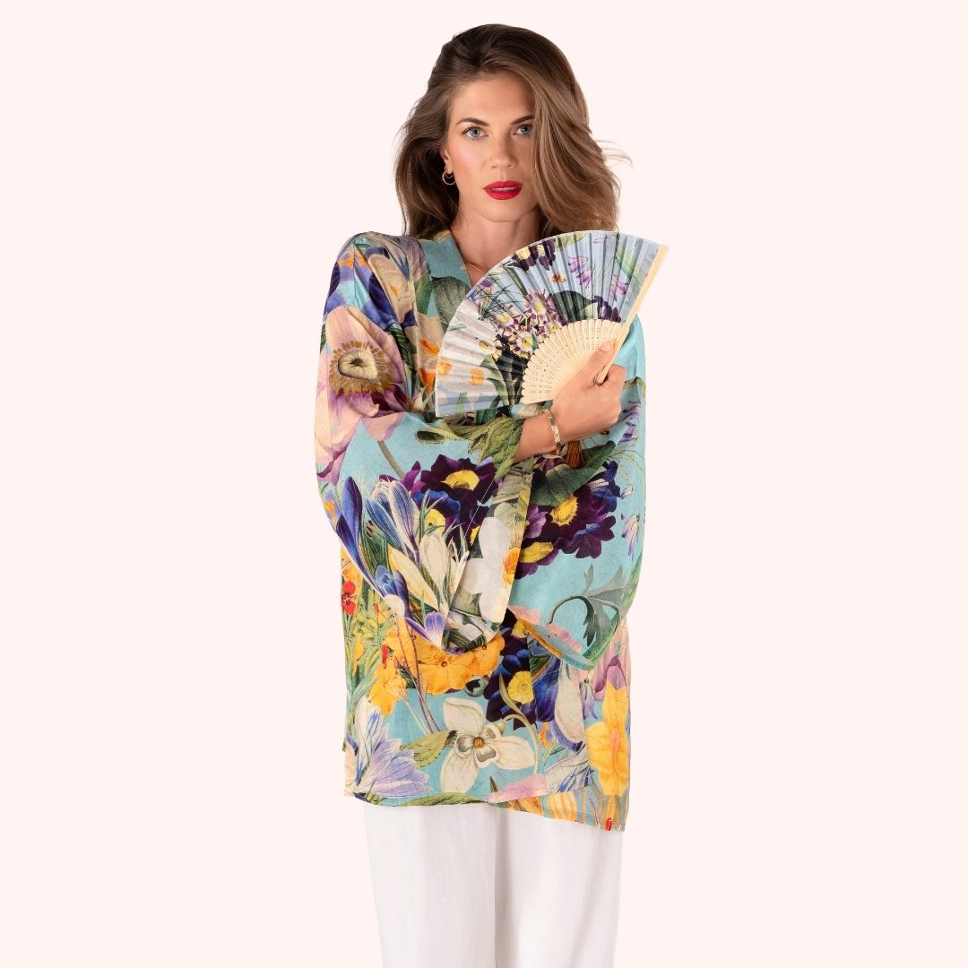Kimono Jacket - Spring Flora