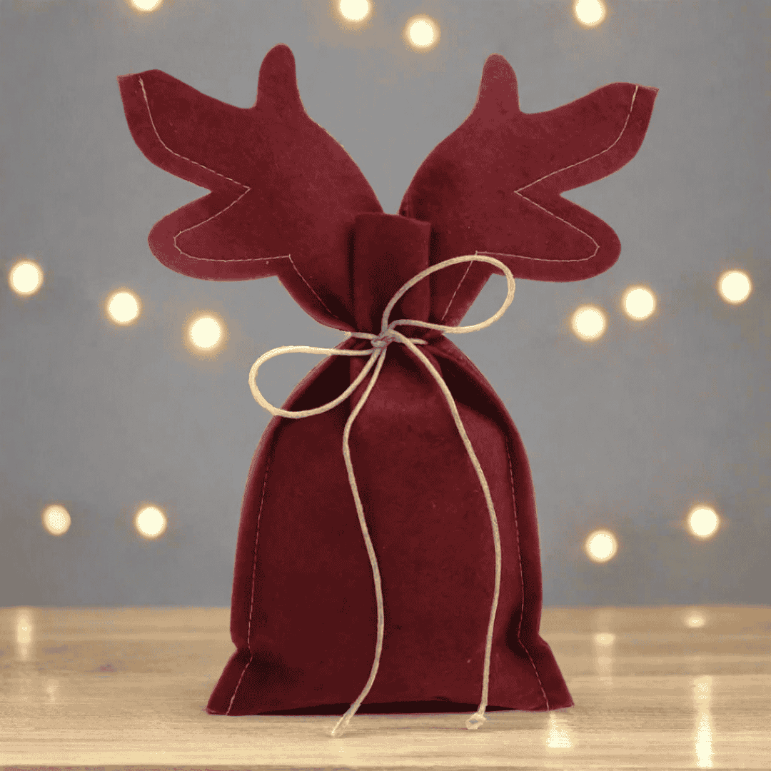 Reindeer Gift Bag 28cm