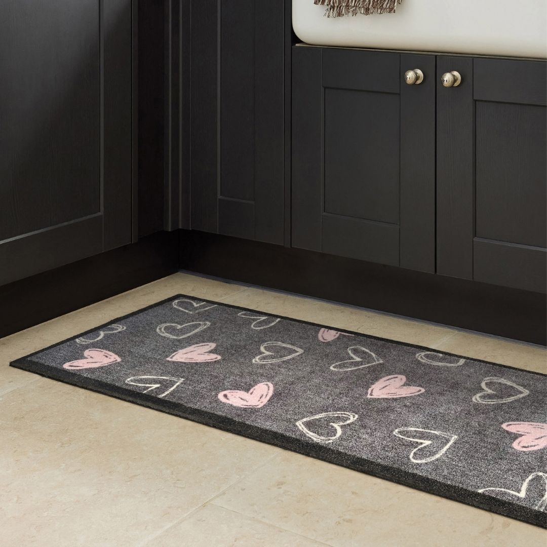 Runner Rug - Welcome Hearts