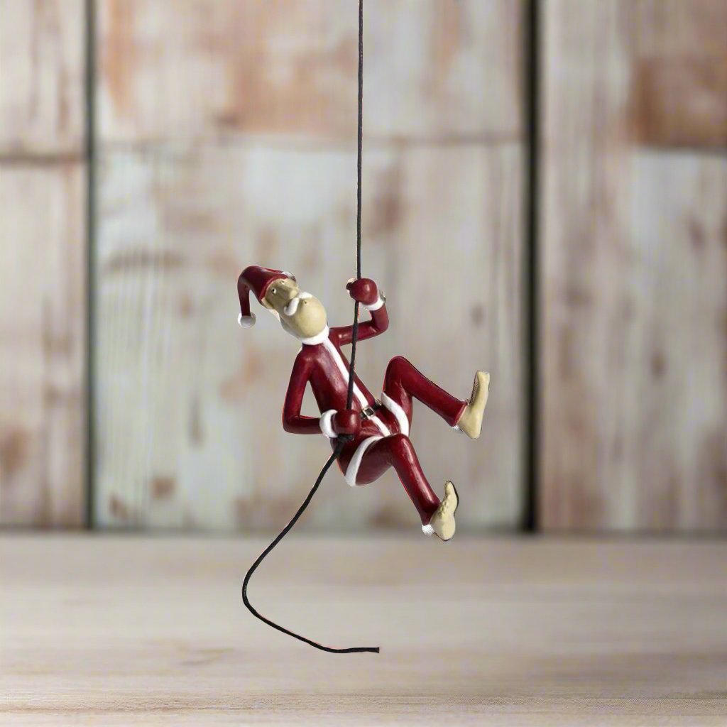 Santa Ove Is Climbing