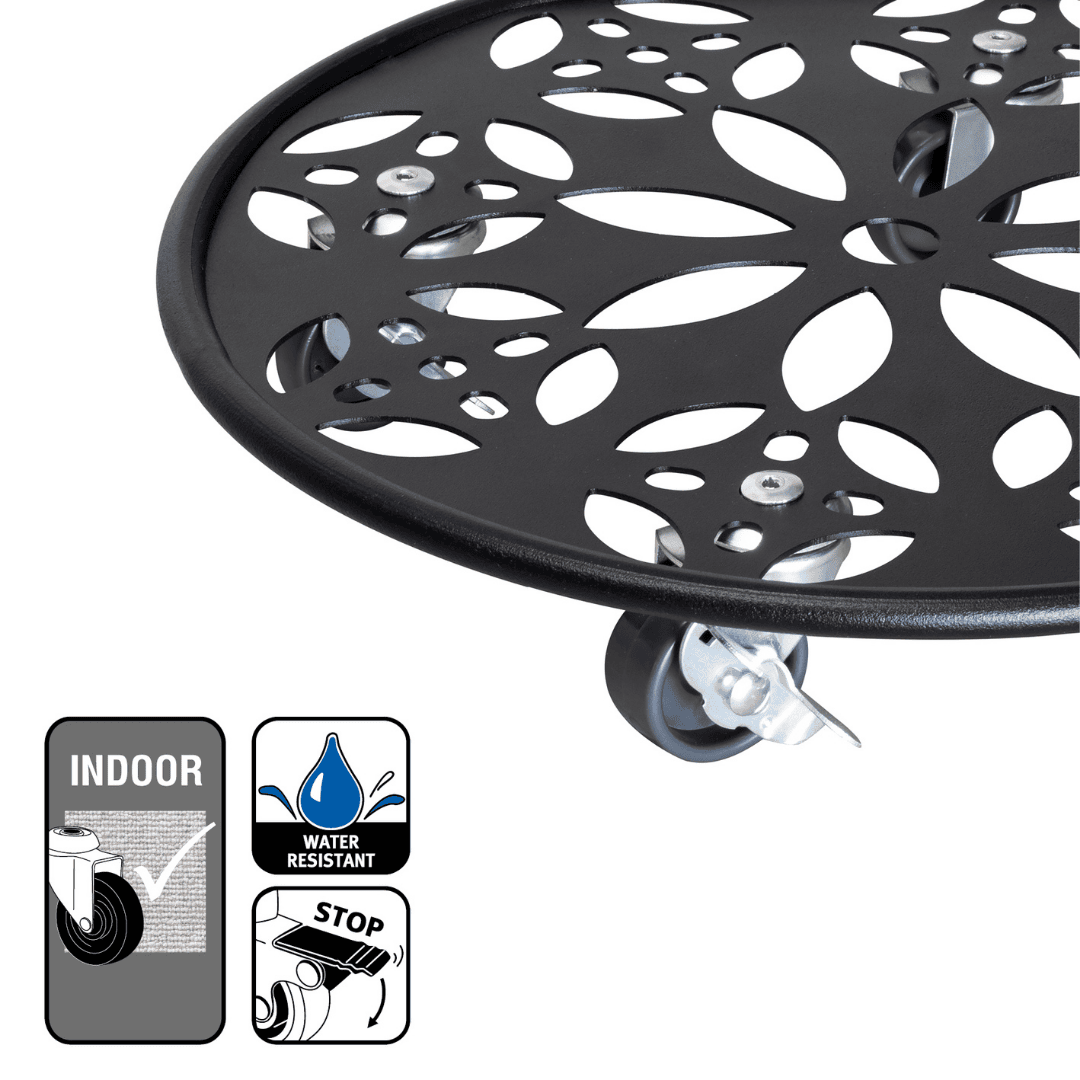 Wagner Plant Trolley Round Floral