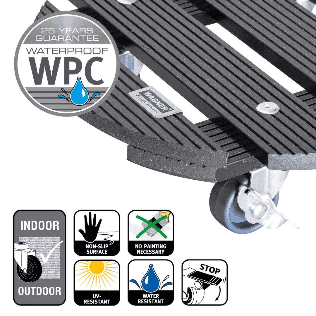 Wagner Plant Trolley Round WPC