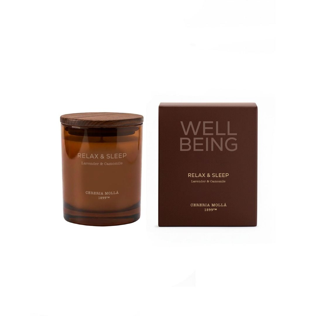 Scented Candle Relax & Sleep - Lavender & Camomile