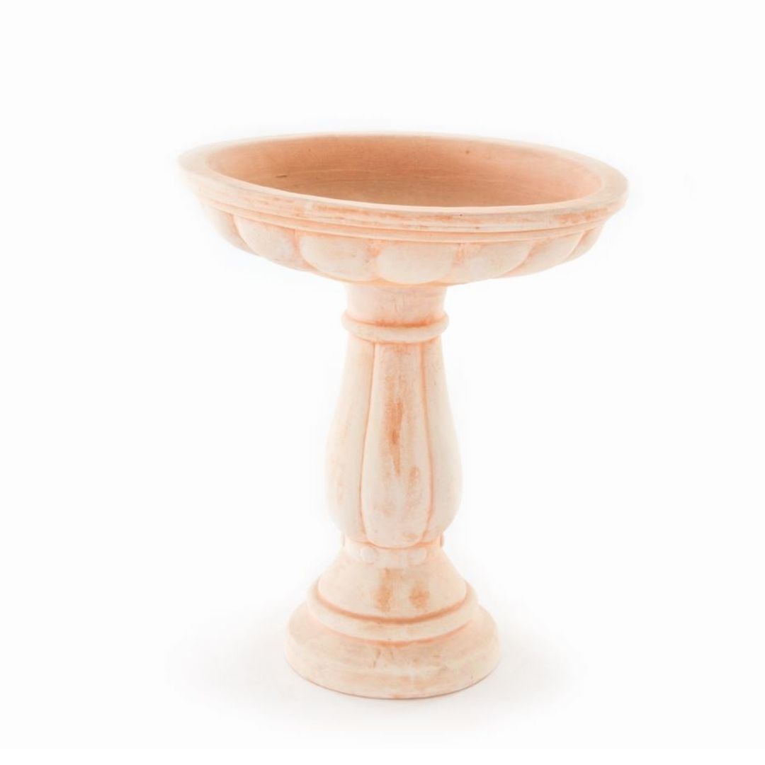 Terracotta Bird Bath