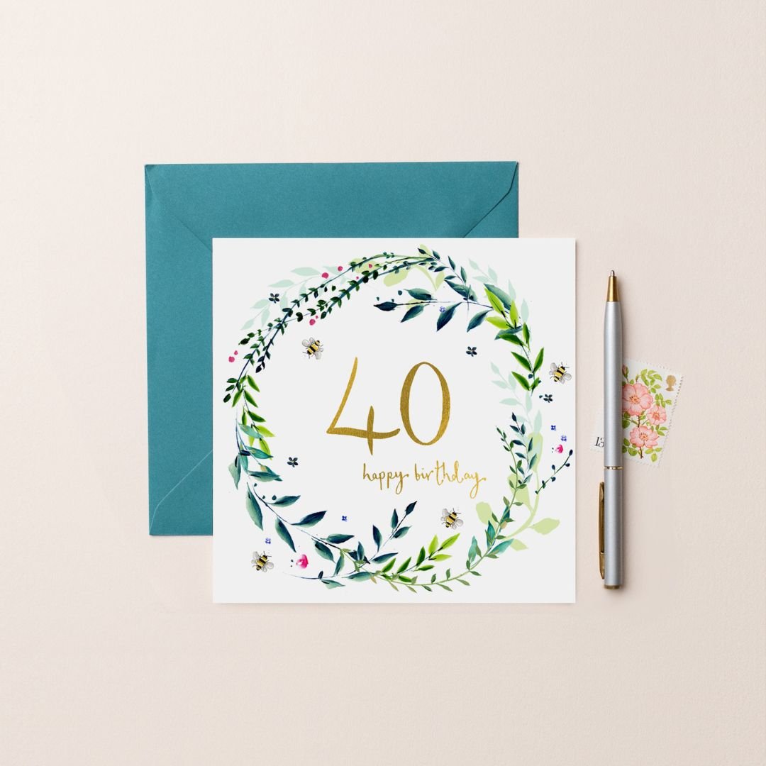 40th Birthday Card
