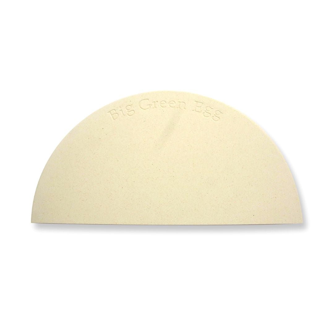Big Green Egg Half Moon Ceramic Baking Stone