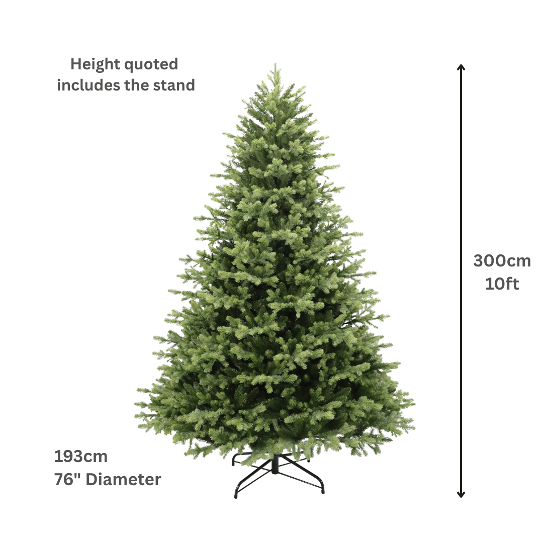 10ft Grand Aurora Artificial Christmas Tree