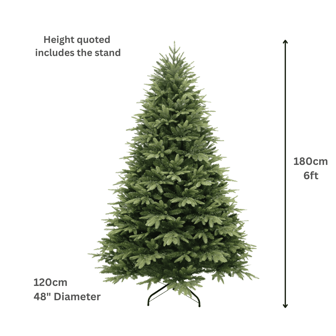 6ft Grand Parque Artificial Christmas Tree