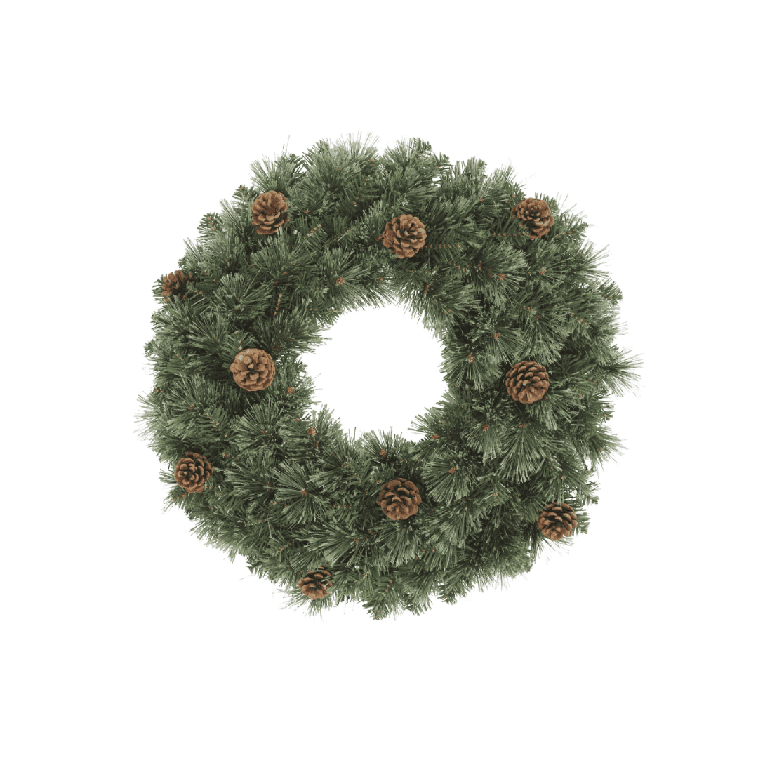 Christmas Wreath Cashmere Pinecone