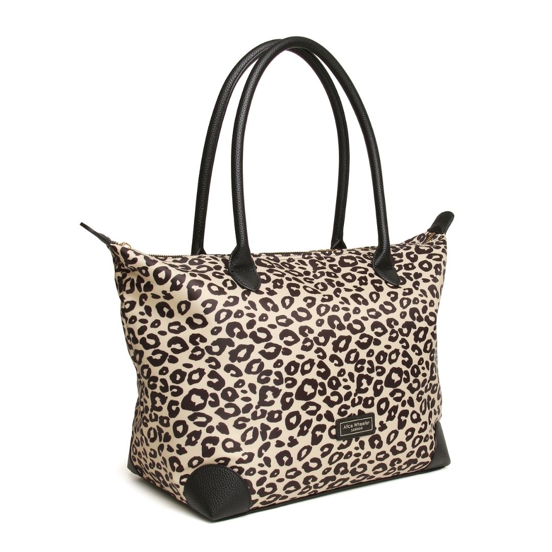 Shoreditch Large Tote Bag - Leopard