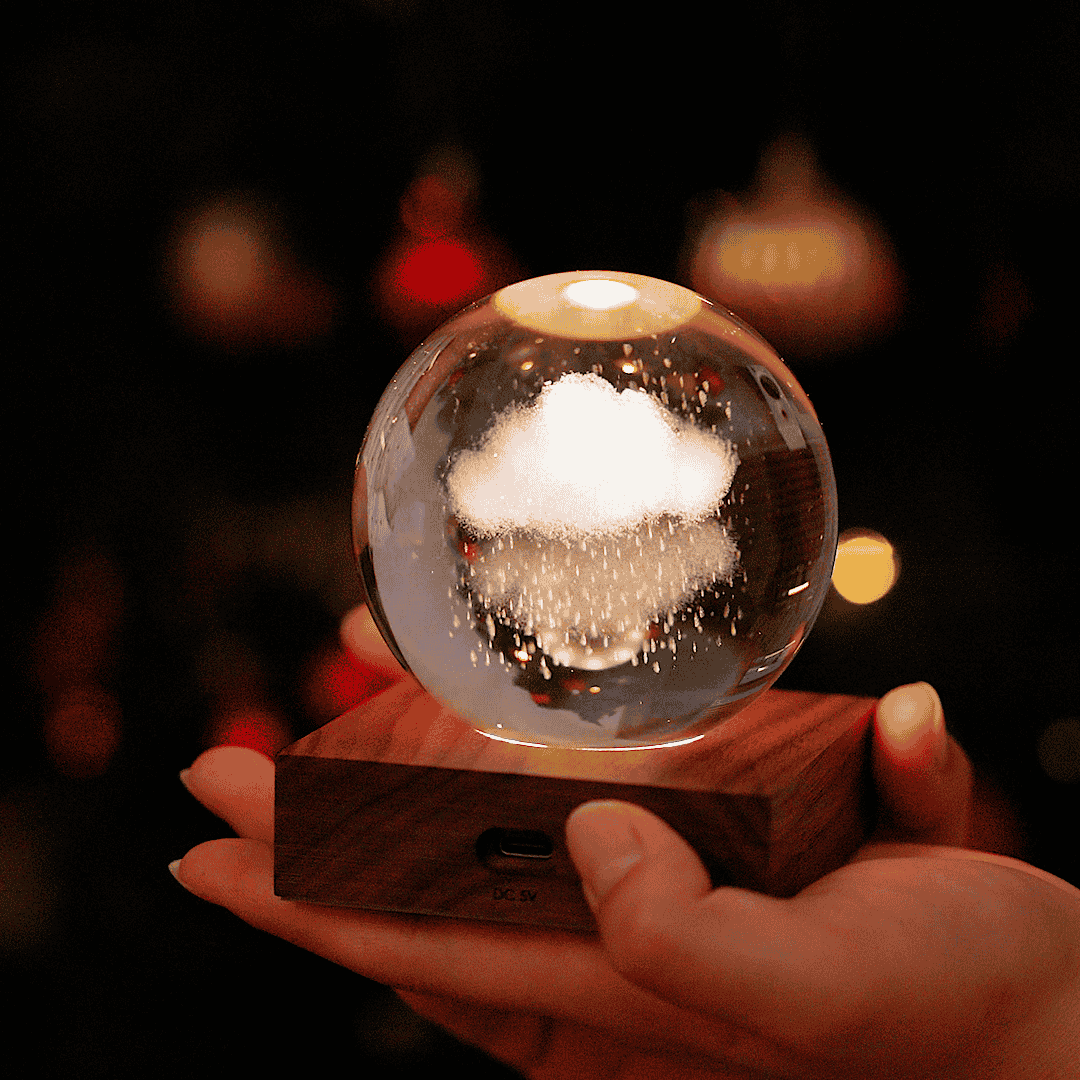 Amber Crystal Light - Rain Cloud