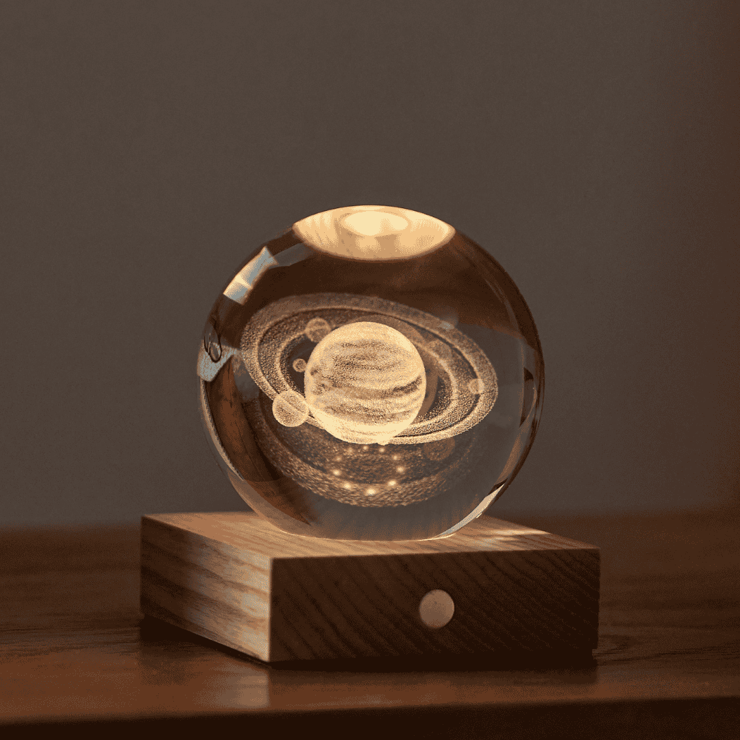 Amber Crystal Light - Saturn