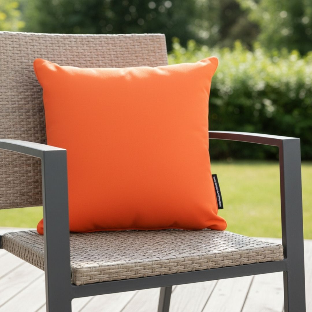 B Outdoor Cushion Orange