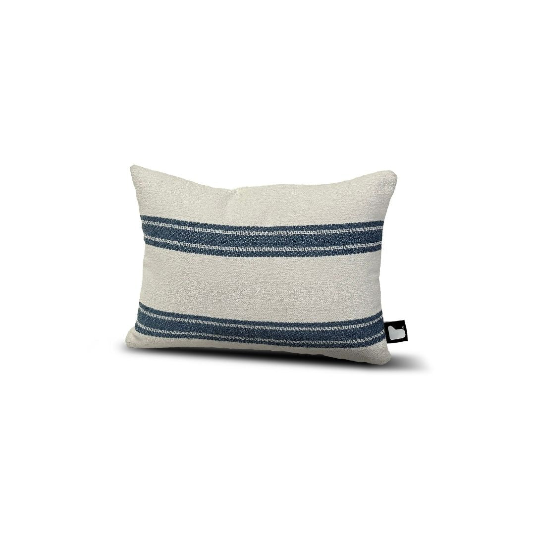 B Outdoor Cushion Aquaclean Haven Small Stripe - Blue - 30 x 40cm