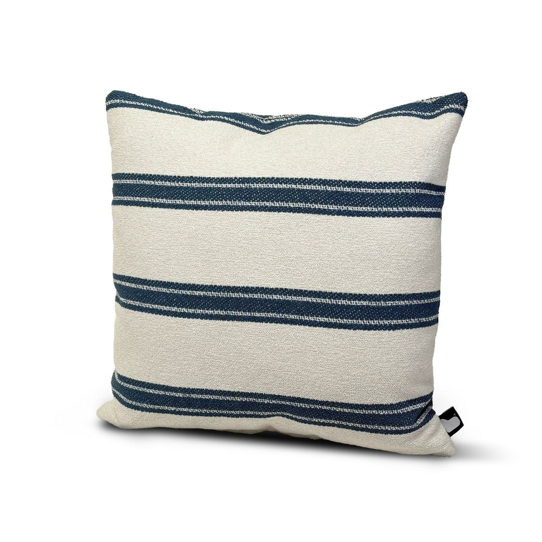 B Outdoor Cushion Aquaclean Haven Small Stripe - Blue