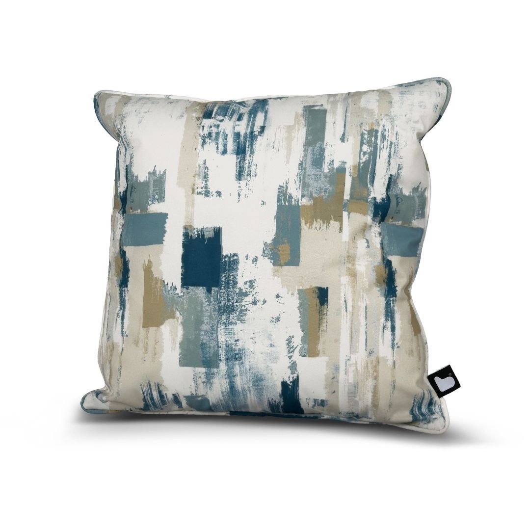 B Outdoor Cushion - Bamford Blue