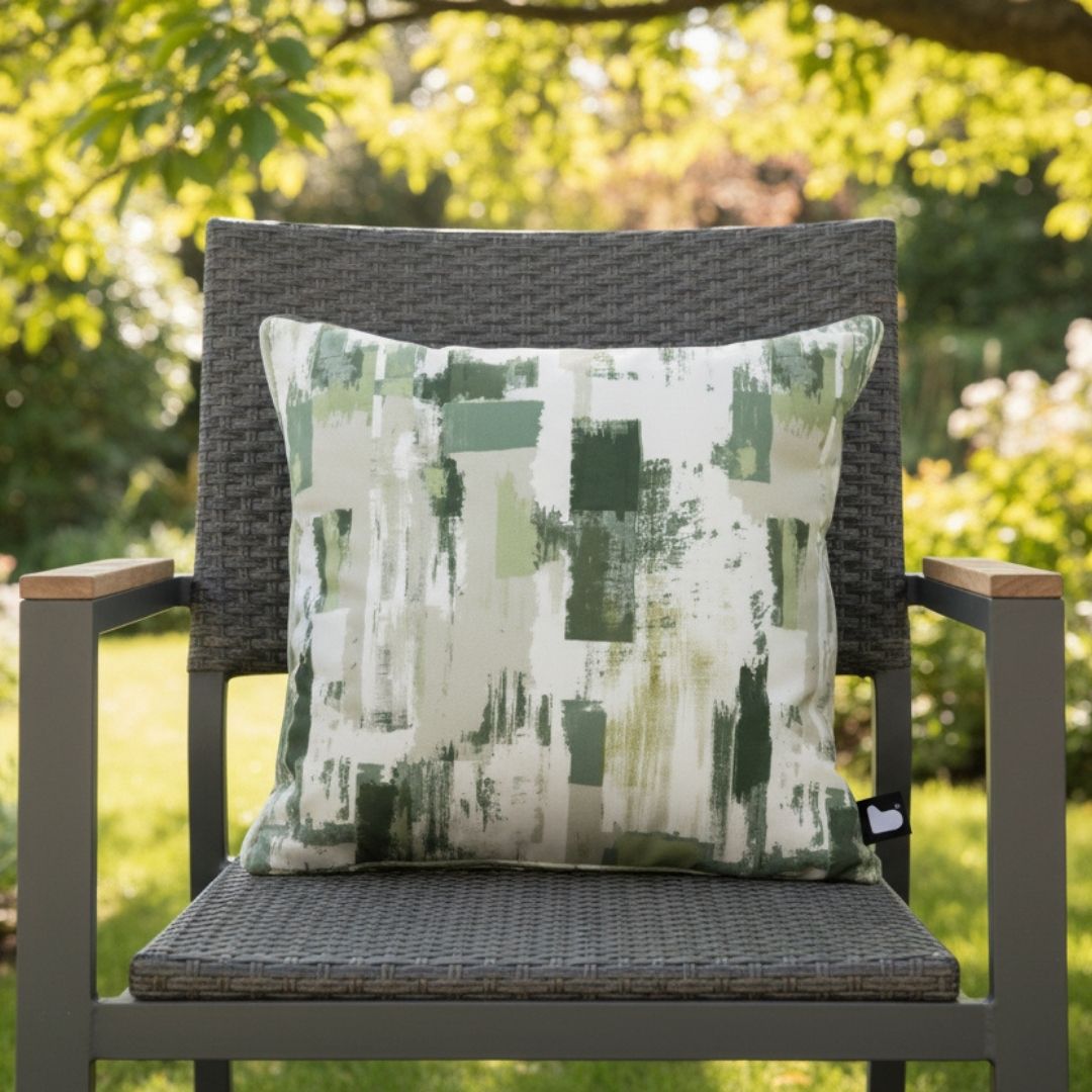 B Outdoor Cushion - Bamford Green
